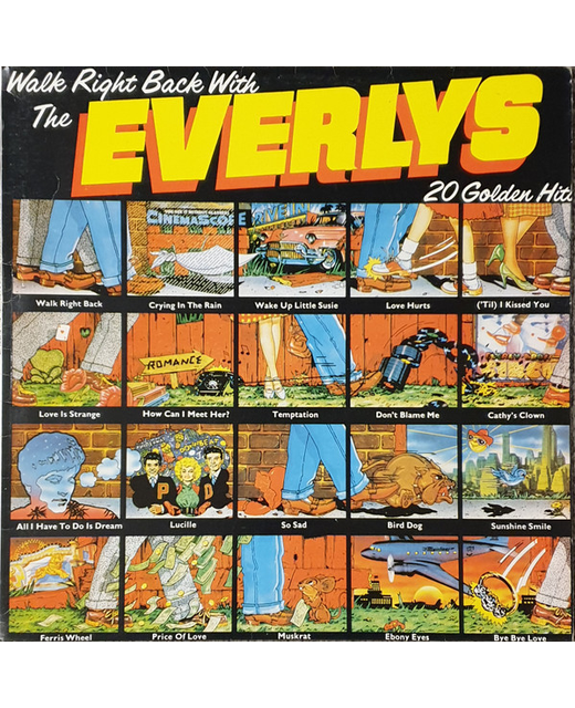 The Everly Brothers - Walk Right Back With The Everlys - 20 Golden Hits