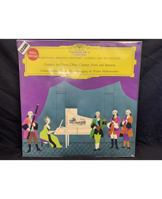 Mozart and Beethoven - Quintets For Piano, Oboe, Clarinet, Horn And Bassoon