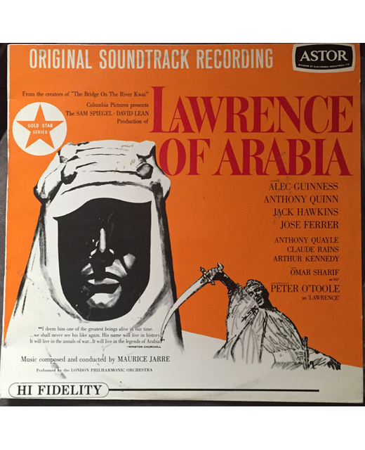 Maurice Jarre, The London Philharmonic Orchestra - Lawrence Of Arabia