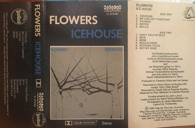 Flowers - Icehouse-cassette-Tron Records