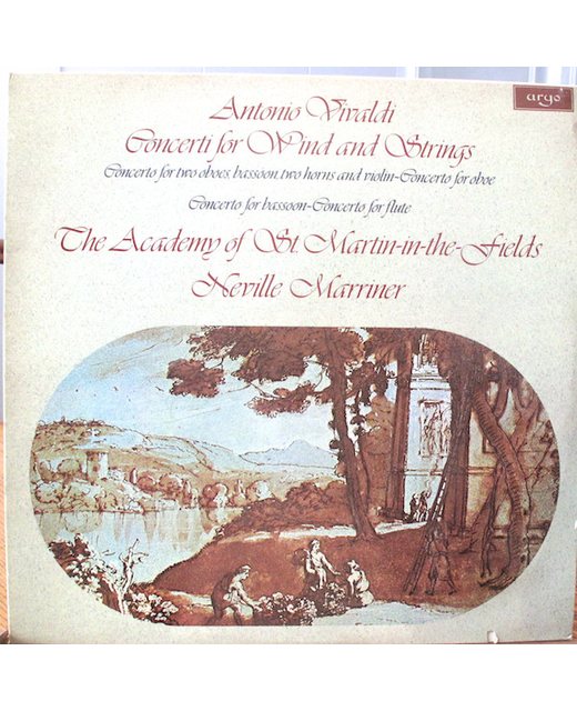 Antonio Vivaldi - Concerti For Wind And Strings (12")