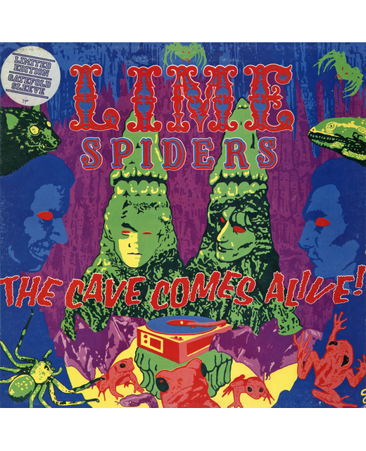 The Lime Spiders - The Cave Comes Alive! (12")