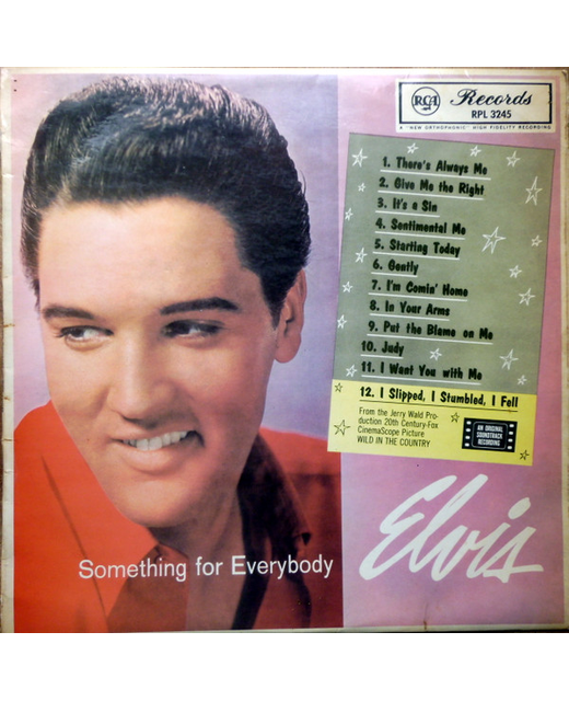 Elvis Presley - Something For Everybody (12")