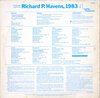 Richie Havens - Richard P. Havens 1983 (12") (2xLP)