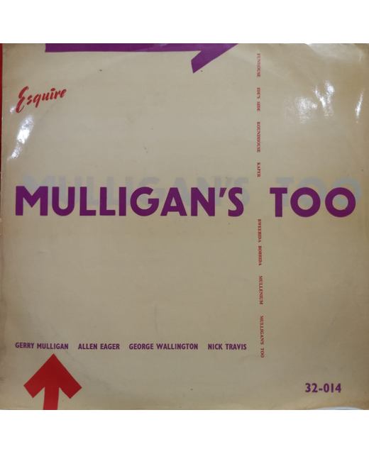 Gerry Mulliigan - Mulligan's Too (12")