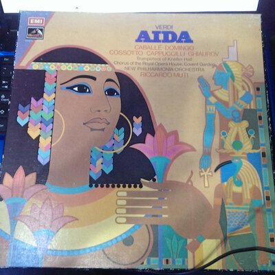 Verdi - Aida (12") (3xLP) Boxset-box-set-Tron Records
