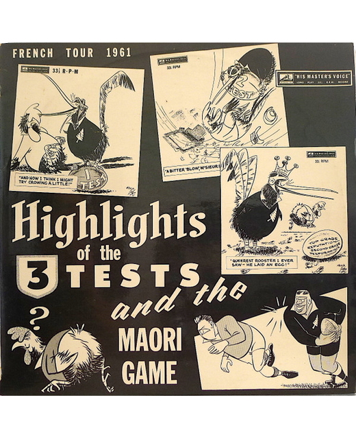 French Tour 1961 - Highlights Of The 3 Tests And The Maori Game (12")