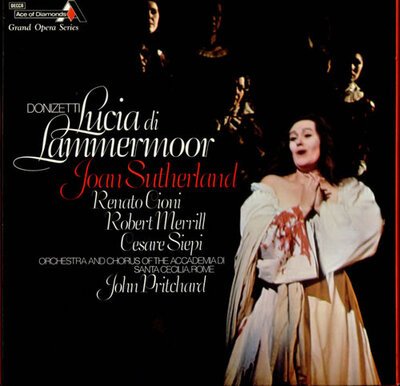 Donizetti - Joan Sutherland, John Pritchard – Lucia Di Lammermoor (Box Set)-Tron Records