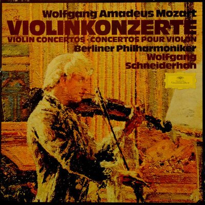Wolfgang Amadeus Mozart, Wolfgang Schneiderhan, Berliner Philharmonike (Box Set)-Tron Records